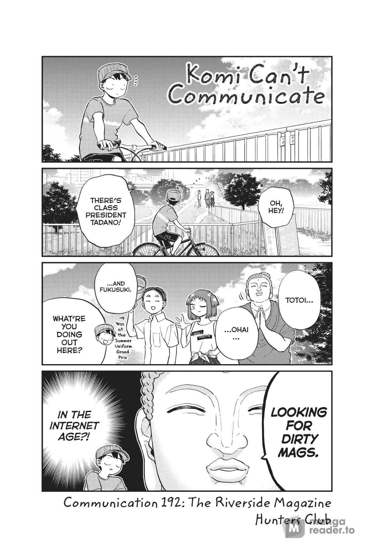 Komi Can’t Communicate, Chapter 192 image 1